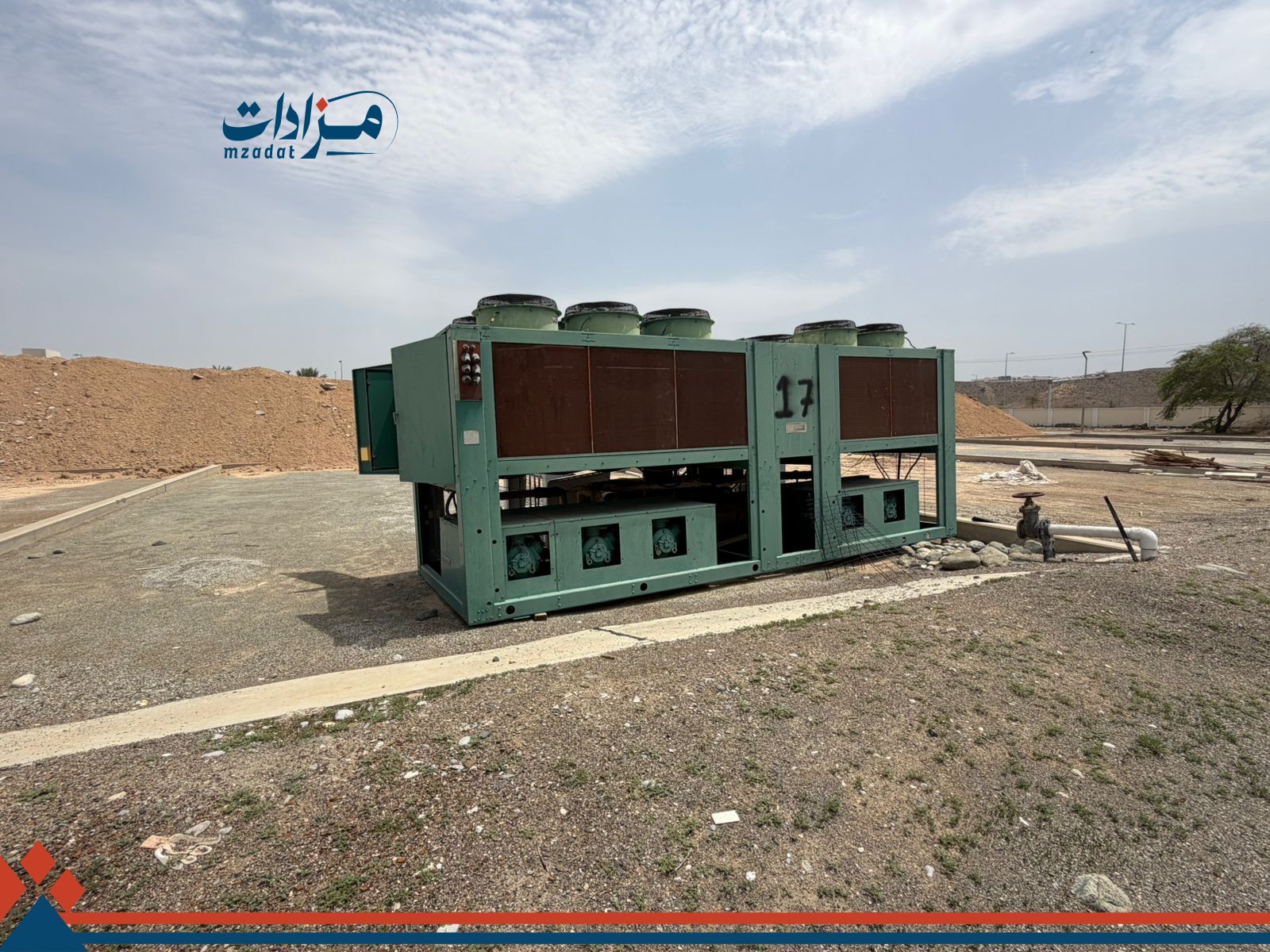 17-Air Cooled Chiller 1X120TR& 1X100TR